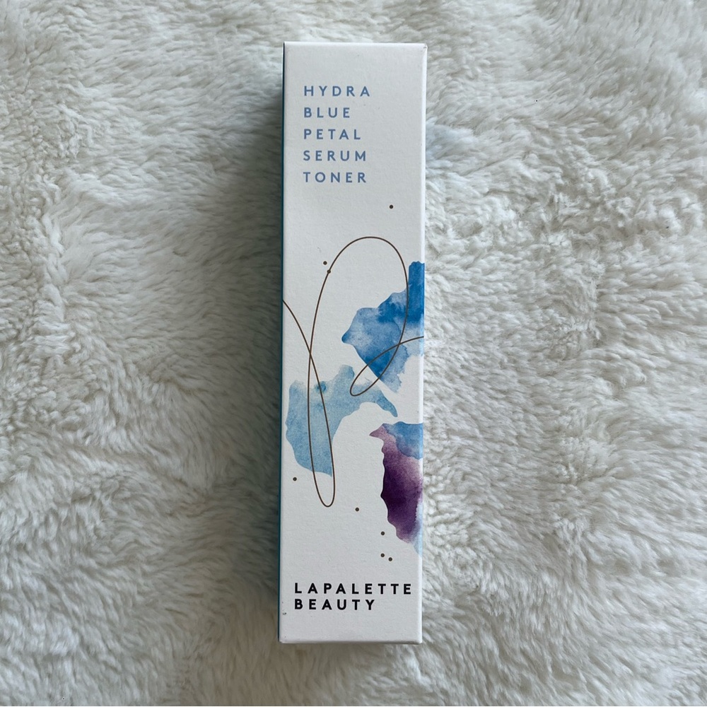 Lapalette Beauty Hydra Blue Petal Serum Toner NEW - Picture 2 of 3